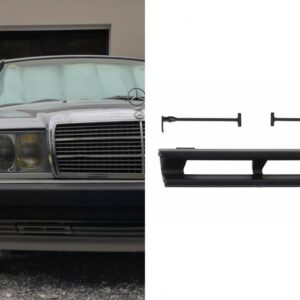 Front Bumper Tow Hook Cover suitable for Mercedes 190 Series W201 (1982-1988) Sedan