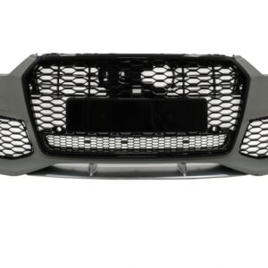 Front Bumper With Central Grille suitable for Audi A7 4G Facelift (2015-2018) RS7 Design