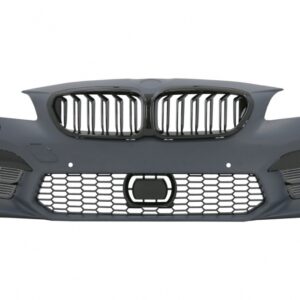 Front Bumper with Central Grilles suitable for BMW 5 Series F10 F11 (2011-2017) M5 2020 Style