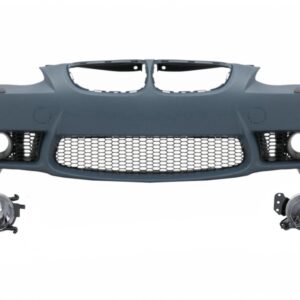 Front Bumper with Fog Light Projectors suitable for BMW 3 Series E92 Coupe E93 Cabrio (2006-2009) M3 Look