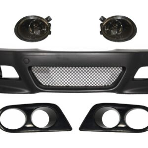 Front Bumper with Fog Lights and Air Duct Covers suitable for BMW 3 Series Coupe Cabrio Sedan Estate E46 (1998-2004) M3 Design