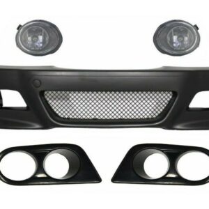 Front Bumper with Fog Lights and Covers suitable for BMW E46 3 Series (1998-2004) M3 Look