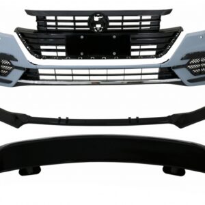 Front Bumper with Side Skirts Extensions and Trunk Spoiler suitable for VW Arteon (2017-2020) R-Line Look