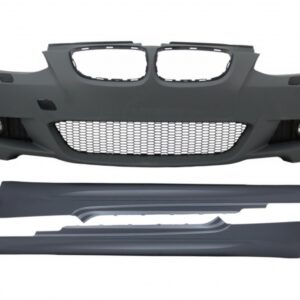 Front Bumper with Side Skirts suitable for BMW 3 Series E92 Coupe E93 Cabrio Non-LCI (2006-2009) M-Technik Look