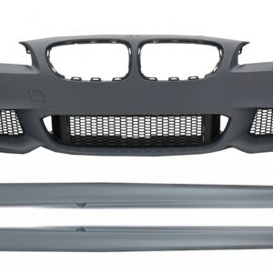 Front Bumper with Side Skirts suitable for BMW 5 Series F10 F11 (2011-2014) M-Technik Design