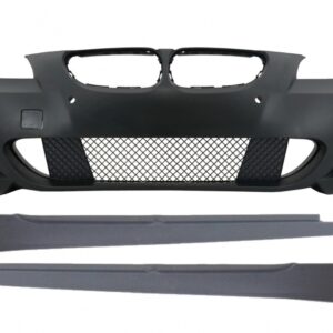 Front Bumper with Side Skirts suitable for BMW 5 Series E60 E61 Non-LCI (2003-2007) M-Technik Design