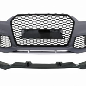 Front Bumper with Spoiler Lip suitable for Audi A6 C7 4G (2011-2015) RS6 Design