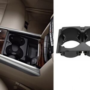 Front Cup Holder suitable for Mercedes E-Class W212 S212 (2009-2016) Black
