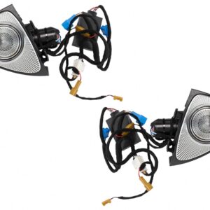 Front Door LED Rotary Tweeters 3 colors suitable for Mercedes C-Class W205 C205 S205 (2014-2018)