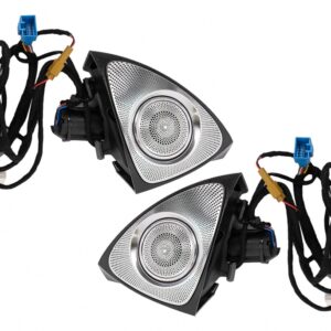 Front Door LED Rotary Tweeters 64 colors suitable for Mercedes C-Class W205 C205 S205 (2014-2018)