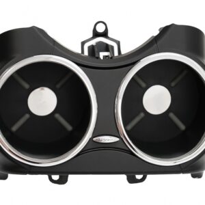 Front Dual Cup Holder suitable for Mercedes CLS C219 W219 (2003-2010) Black