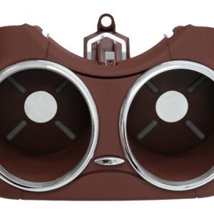 Front Dual Cup Holder suitable for Mercedes CLS C219 W219 (2003-2010) Red