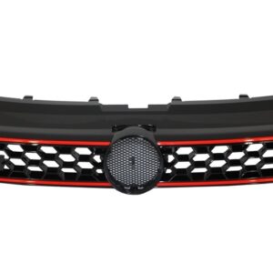 Front Grille Central Sport Grille suitable for VW Polo 6R (2009-2014) GTI Design