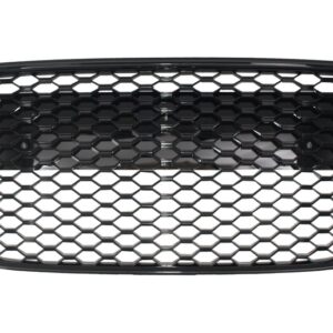 Front Grille suitable for Audi R8 (2007-2012) Honeycomb Piano Black