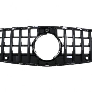 Front Grille suitable for Mercedes C-Class W206 Sedan S206 T-Modell (2021-Up) GT-R Panamericana Design Black