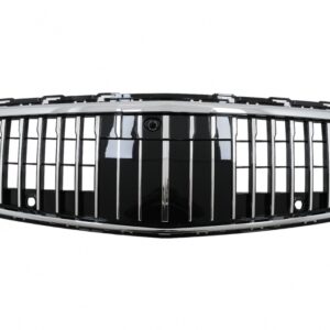 Front Grille suitable for Mercedes C-Class W206 Sedan S206 T-Modell (2021-Up) Vertical Design Chrome