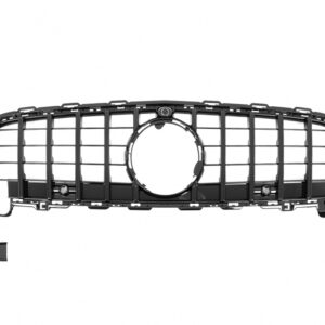 Front Grille suitable for Mercedes C-Class W206 Sedan S206 T-Modell (2021-Up) GT-R Panamericana Design Black