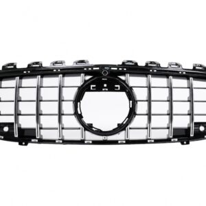 Front Grille suitable for Mercedes CLA X118 C118 (2019-05.2023) Chrome Stripes GT-R Panamericana Design