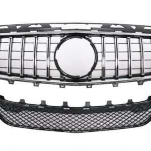 Front Grille suitable for Mercedes CLS W218 C218 (2011-2014) X218 Shooting Brake (2012-2014) GT-R Panamericana Design Chrom