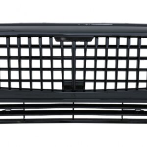 Front Grille suitable for Mercedes G-Class W463 (1990-2014) GT-R Panamericana Vertical Exclusive Design Piano Black