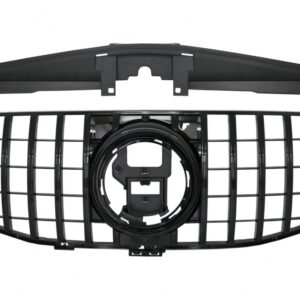 Front Grille suitable for Mercedes GLE W167 V167 C167 Standard Edition (2019-06.2023) GT-R Panamericana Design Black