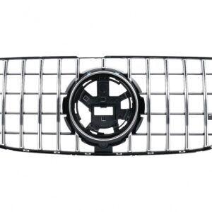 Front Grille suitable for Mercedes GLS SUV X167 (2019-2023) GT-R Panamericana Design Chrome