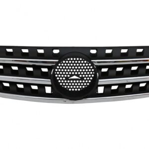 Front Grille suitable for MERCEDES M-Class ML W163 (1998-2005) ML63 Design Black & Chrome Edition