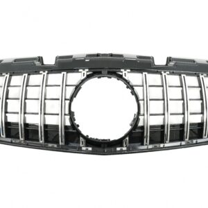 Front Grille suitable for Mercedes SLC-Class R172 Facelift (2016-2019) GT-R Panamericana Design Black/Chrome