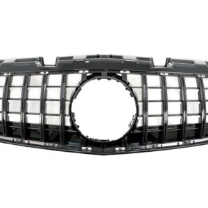 Front Grille suitable for Mercedes SLC-Class R172 Facelift (2016-2019) GT-R Panamericana Design Piano Black
