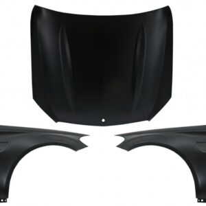 Front Hood Bonnet with Front Fenders Suitable for Mercedes C-Class W205 S205 C205 A205 (2014-2020) C63 Design