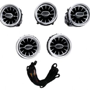 Front Side AC Vent Grilles 64 colors suitable for Mercedes C-Class W205 GLC SUV X253 W253 (2014-2018)