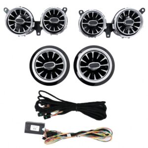 Front Side AC Vent Grilles 64 colors suitable for Mercedes E-Class W213 S213 C238 (2016-2019)