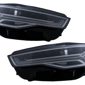 Full LED Headlights suitable for Audi A6 4G C7 (2011-2018) Facelift Matrix Design Sequential Dynamic Turning Lights