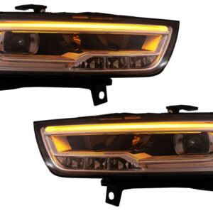 Full LED Headlights suitable for Audi Q3 8U Facelift (2014-2017) Conversion from Xenon to LED