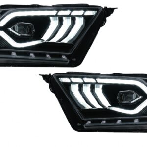 Full LED Headlights suitable for Ford Mustang V (2010-2014) with Dynamic Sequential Turning Light