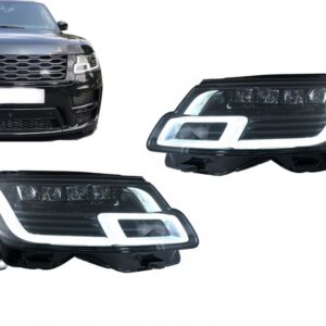 Full LED Headlights suitable for Land Range Rover IV Vogue SUV L405 (2013-2017) Conversion to 2018-up