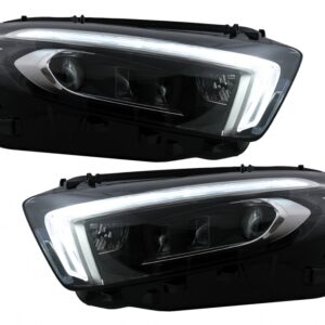Full LED Headlights suitable for Mercedes A-Class W177 V177 (2018-2022) Conversion from Halogen to LED