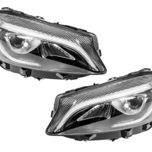 Full LED Headlights suitable for Mercedes A-Class W176 (2012-2018) only for XENON