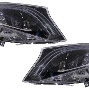 Full LED Headlights suitable for Mercedes V-Class W447 (2016-2020) Black