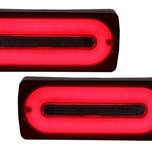Full LED Taillights Light Bar suitable for Mercedes G-class W463 (1989-2015) RED Dynamic Sequential Turning Lights