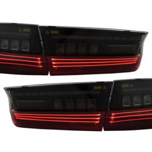 Full LED Taillights suitable for BMW 3 Series G20 Sedan (2018-2022) Red Laser Look