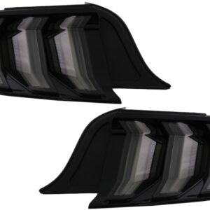 Full LED Taillights suitable for Ford Mustang VI S550 (2015-2019) Smoke with Dynamic Sequential Turning Lights