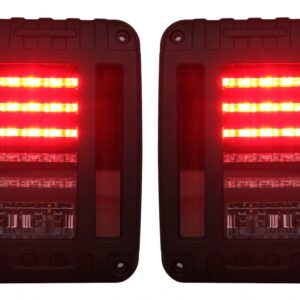 Full LED Taillights suitable for JEEP Wrangler Rubicon JK (2007-2017)