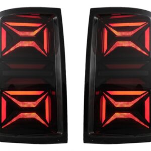 Full LED Taillights suitable for VW Amarok (2010-2020) Dynamic Sequential Turning Light Smoke