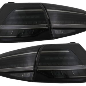 Full LED Taillights suitable for VW Golf 7 & 7.5 VII (2012-2020) Facelift Retrofit G7.5 Look Dynamic Sequential Turning Lights Smoke