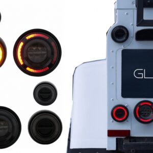Glohh GL-2X LED Taillights suitable for Land Rover Defender L316 (1990-2016) Smoke Dynamic Sequential Turning Lights