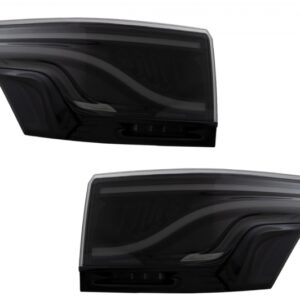 Glohh LED LightBar Taillights suitable for Range Rover Sport L494 (2013-up) GL-5X Smoke High Gloss Black Trim