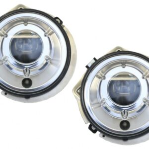Headlights Chrome suitable for Mercedes G-Class W463 (1989-2012) Bi-Xenon Look