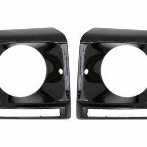 Headlights Covers Black suitable for Mercedes G-Class W463 (1989-2018) G65 Design