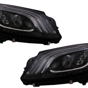 Headlights Full LED suitable for Mercedes S-Class W222 Maybach X222 (2013-2017) Facelift Look